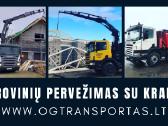 Krovinių pervežimas fiskaro krano savivarčio nuoma - nuotraukos Nr. 29