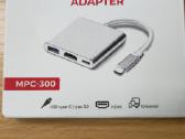 Naujas adapteris Usb type-c į Hdmi/usb 3.0/usb-c