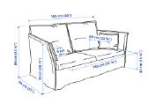 Ikea Backsälen sofa - nuotraukos Nr. 7