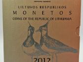 2012 m., Lietuva, Talonai, Lito monetų Bu rinkinys