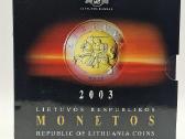 2003 m., Lietuva, Numizmatinis monetų rinkinys