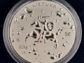 2018 Joninės (Rasos šventė) Lietuva 5 eurų moneta - nuotraukos Nr. 2
