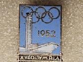 Originalus 1952m. Olimpinių žaidynių Helsinkyje že