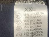 Tamsiai mėlyni džinsai ant gumos XXL dydžio - nuotraukos Nr. 4