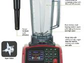 Blenderis Zyle Zy858bl 2l 2200w red naujas