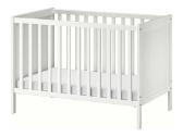 Ikea Sundvik lovelė, balta, 60x120 cm