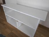 TV staliukas baltas 100 cm ilgio - nuotraukos Nr. 5
