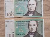 2000 metų apyvartiniai 100 litų