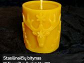 Rankų darbo bičių vaško žvakės - nuotraukos Nr. 38