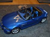 1:18 Burago Bmw M Roadster (1996) Z3 modelis e36