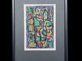 Paveikslas Algirdas Petrulis (1915-2010) įrėmintas - nuotraukos Nr. 2