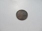 5 santimi , Latvija , 1922