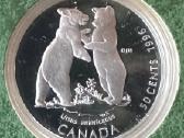 Moneta Canada 1996m. 50 centu, sidabras