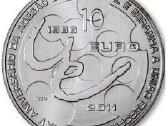 2011kolekcinė moneta 10€ Portugalija - nuotraukos Nr. 3