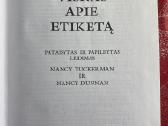 Parduodama knyga Viskas apie etiketa - nuotraukos Nr. 2