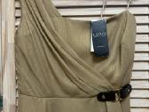 Suknelė Ralph Lauren kokteiline, auksinė, Xs-s - nuotraukos Nr. 10