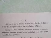 1925m.pakvietimas į Šiaulių šv.p ir P. bažnyčios - nuotraukos Nr. 2
