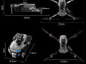 S901 Pro dronas su LCD ekranu, dviejomis kameromis - nuotraukos Nr. 5