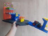 Žaista Hot Wheels Monster truck paleidimo trąsa