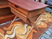 Vintažinis mid century autorinis tiko staliukas - nuotraukos Nr. 15
