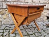Vintažinis mid century autorinis tiko staliukas - nuotraukos Nr. 22