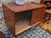 Vintažinė mid century tikmedžio indauja - nuotraukos Nr. 2