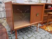Vintažinė mid century tikmedžio indauja - nuotraukos Nr. 4