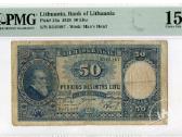 Smetonos banknotai - nuotraukos Nr. 5
