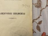 Parduodami archyviniai dokumentai - nuotraukos Nr. 2