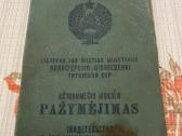 Parduodami ivairus dokumentai