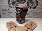 Motociklo/piloto odinis (po)šalmas ir pirštinės - nuotraukos Nr. 8