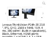 Monitorius Lenovo Thinkvision P24h su garantija - nuotraukos Nr. 4