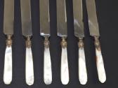 Peiliai metalas perlamutras 18 vient. kaina 27 eur - nuotraukos Nr. 3