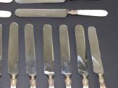 Peiliai metalas perlamutras 18 vient. kaina 27 eur - nuotraukos Nr. 4