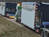 Modulinių namų transportavimas, namų tranaportavim