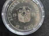 Filipinai 1988 10 piso Ni progine - nuotraukos Nr. 2