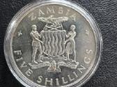 Zambija 1965 5 shillings Ni-žalvaris