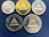 Nikaragva 2007m rinkinukas 10,25,50c 1,5 cord Unc