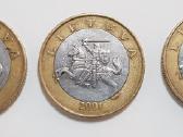 Litai monetos 5lt 2lt 1lt - nuotraukos Nr. 4