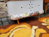 Vintažinis mid century pufas-daiktadėžė - nuotraukos Nr. 3