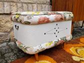 Vintažinis mid century pufas-daiktadėžė - nuotraukos Nr. 7