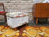 Vintažinis mid century pufas-daiktadėžė - nuotraukos Nr. 21