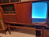 Vintažinė mid century Tandberg televizorius/radija - nuotraukos Nr. 9
