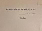 Vintažinė mid century Tandberg televizorius/radija - nuotraukos Nr. 35