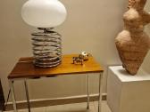 Vintažinis mid century stalo šviestuvas-lempa - nuotraukos Nr. 15