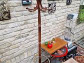 Vintažinė mid century medinė kabykla - nuotraukos Nr. 6