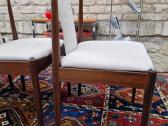 Vintažinės mid century raudonmedžio Casala kėdės - nuotraukos Nr. 3