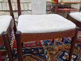 Vintažinės mid century raudonmedžio Casala kėdės - nuotraukos Nr. 16