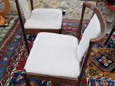Vintažinės mid century raudonmedžio Casala kėdės - nuotraukos Nr. 22