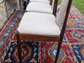 Vintažinės mid century raudonmedžio Casala kėdės - nuotraukos Nr. 32